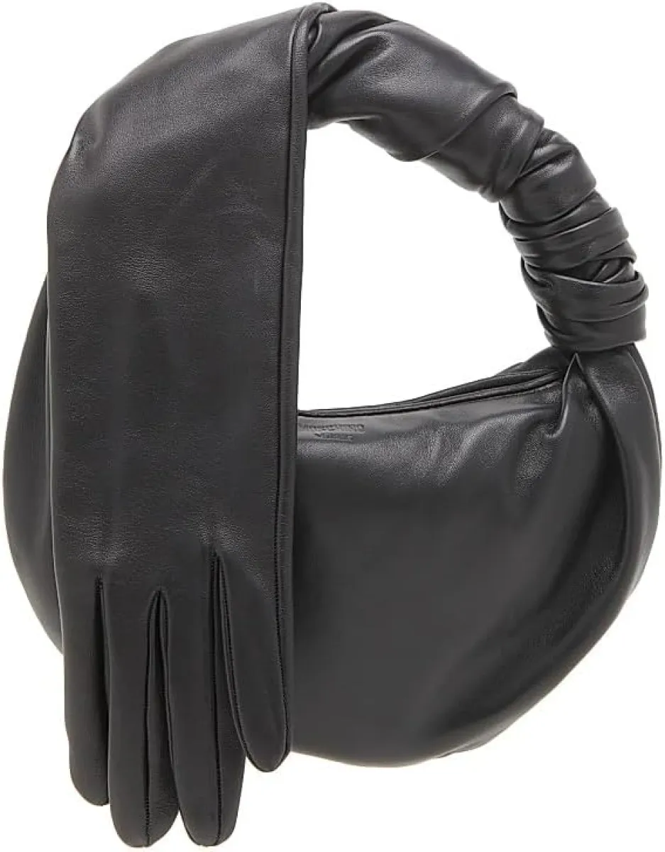 Leather Top Handle Bag